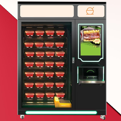 دستگاه فروش اتوماتیک پیتزا می تواند دستگاه صنعتی اتوماتیک گرمایش غذای داغ را فراهم کند