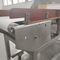 ردیاب چک فلزی از فولاد ضد زنگ 25 متر در دقیقه برای صنایع غذایی
